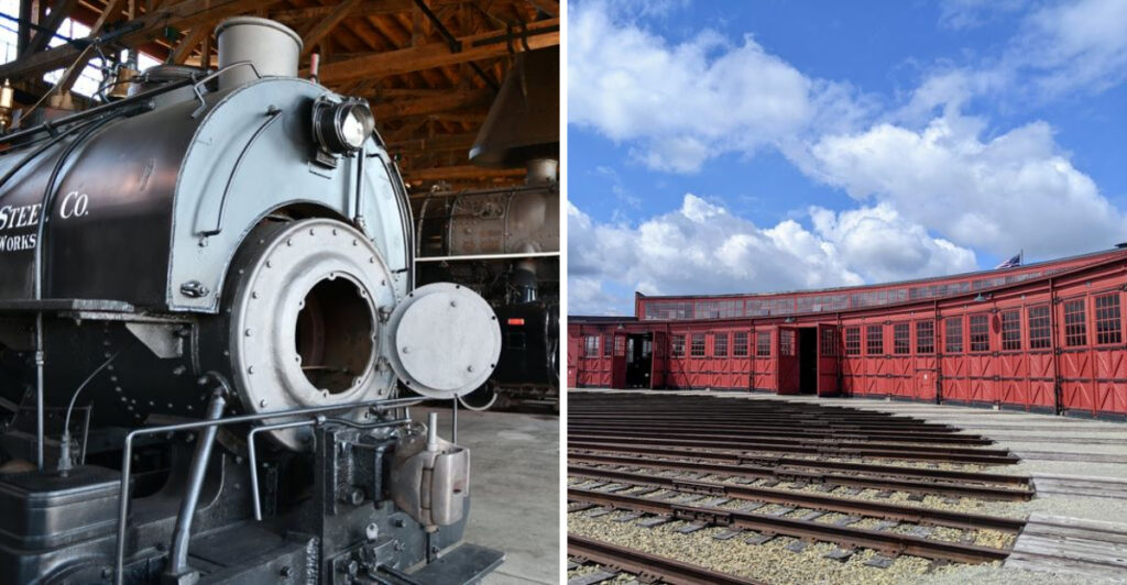 This Ohio Roundhouse Is Home to One of the World’s Largest Private Steam Locomotive Collections