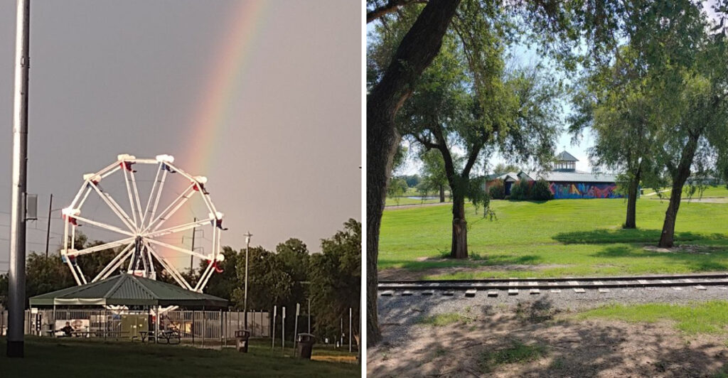 This Oklahoma Attraction Combines a Ferris Wheel, Train Rides, and Paddle Boats in One Charming Destination