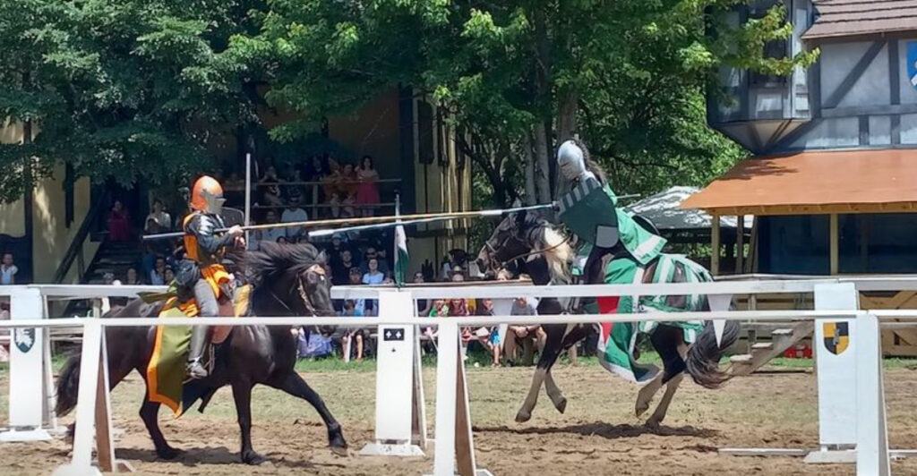This Oklahoma Event Transforms an Ordinary Park Into a Kingdom of Knights, Castles, and Jousting