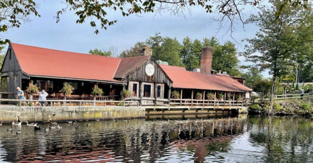 This Old Mill Restaurant In Massachusetts Turns Dinner Into A Storybook Stop