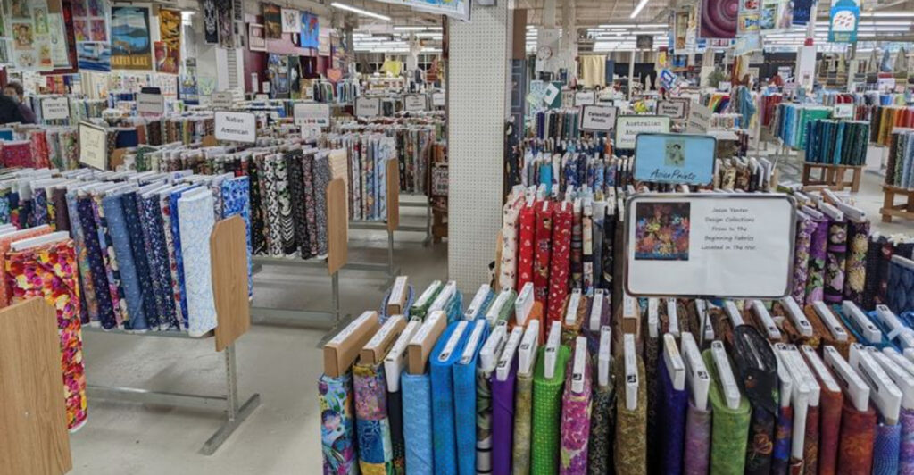 This Oregon Fabric Superstore Is a Dream Come True for Quilters, Sewers, and Makers
