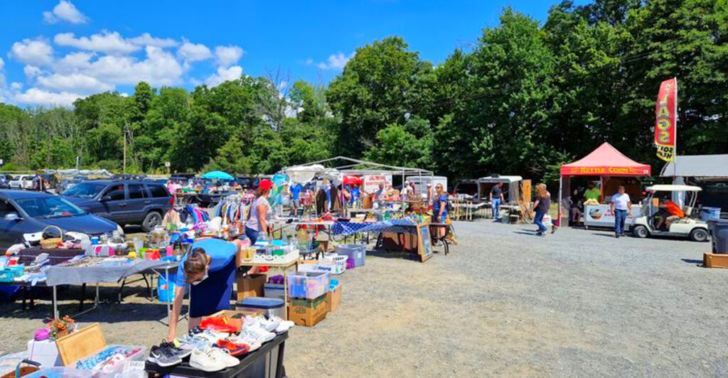 This Pocono Flea Market Has Nearly 300 Vendors, Antique Treasures, and Food Locals Can’t Stop Talking About