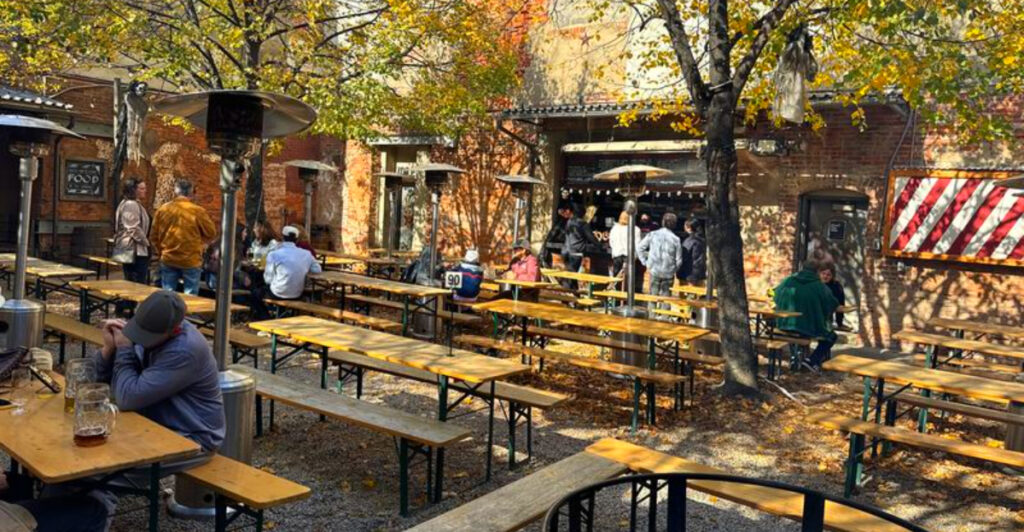 This Popular Philadelphia Beer Garden Serves Giant Pretzels, German Favorites, and One of the City’s Best Outdoor Patios