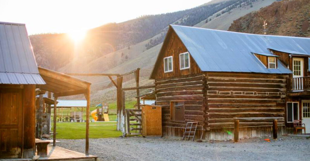 This Remote Idaho Ranch Has a 200-Foot Waterslide, Sawtooth Mountain Views, and Families Who Return for Decades