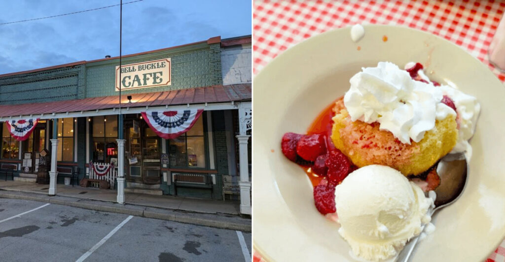 This Tennessee Cafe Serves Grits Cake Like Strawberry Shortcake