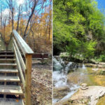 This Tennessee Hike Descends Into A Bowl-Shaped Amphitheater Carved By Turkey Creek