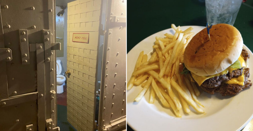 This Tennessee Restaurant Lets You Eat Inside An Old Jail Cell With Comfort Food On The Table