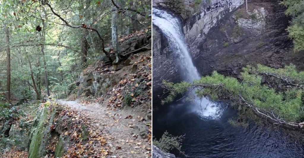 This Tennessee Trail Ends At Foster Falls, A 60-Foot Cumberland Plateau Showstopper