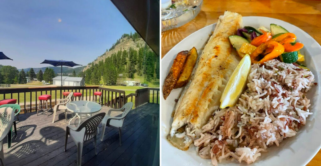 This Tiny Montana Canyon Bar Serves Famous Walleye, Massive Burgers, and Views You’ll Never Forget