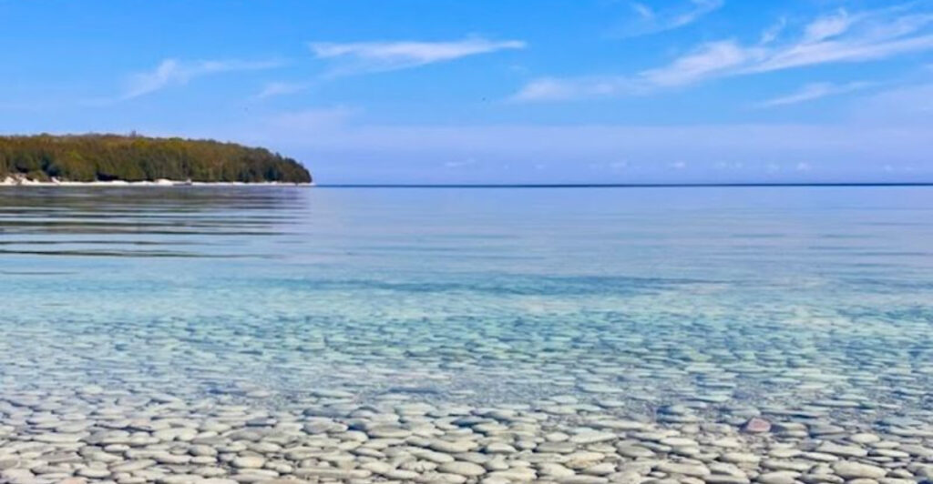 This Underrated Wisconsin Beach Is Worth The Drive For Its Crystal-Clear Water