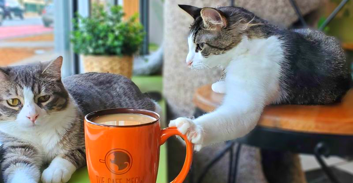 This Unique Minnesota Cafe Lets You Sip Coffee While Spending Time With Adorable Cats