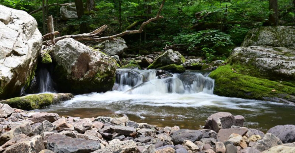 This Virginia Hiking Trail Ends at a Breathtaking 66-Foot Waterfall
