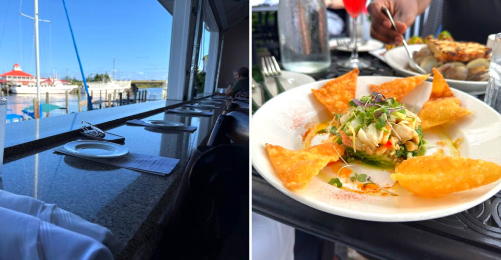This Waterfront Delaware Restaurant Is Famous for Fresh Seafood, Canal Views, and Crab Cakes Loaded With Lump Meat