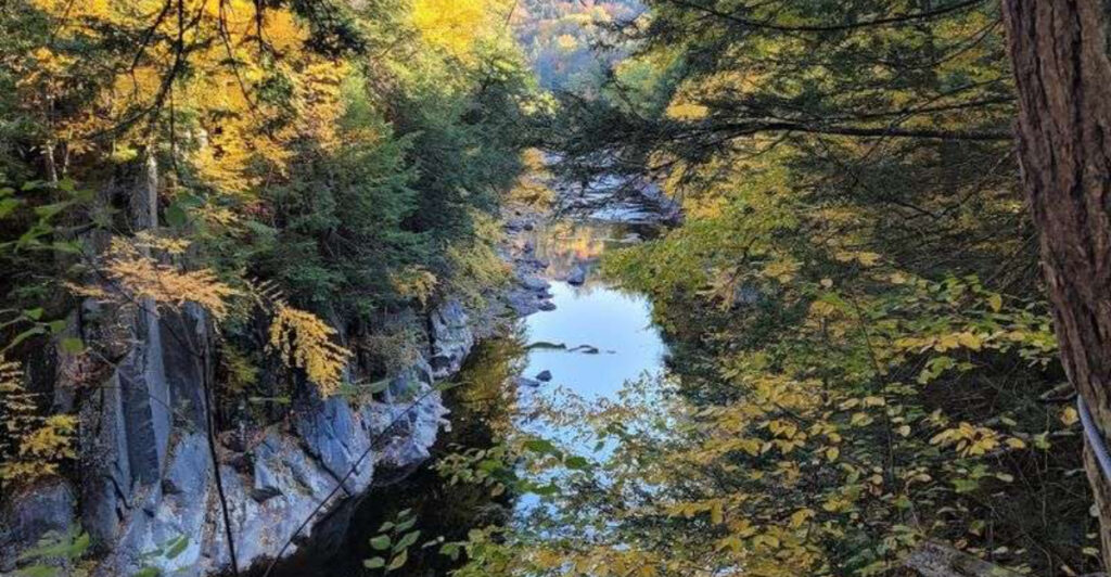 This Western Massachusetts Gorge Still Holds Remains of an Old Post Road Bridge