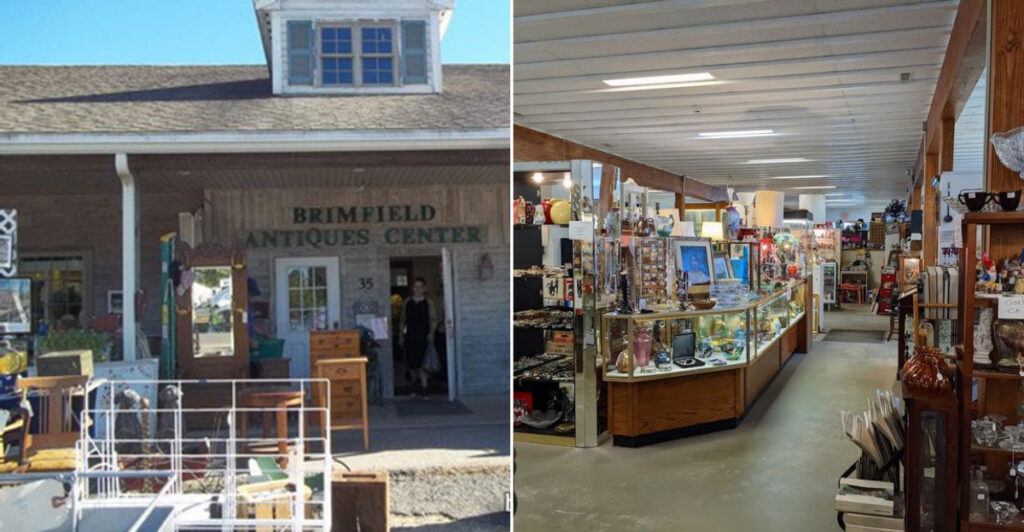 This Year-Round Massachusetts Antiques Center Sits In The Middle Of A 150-Acre Treasure Hunt