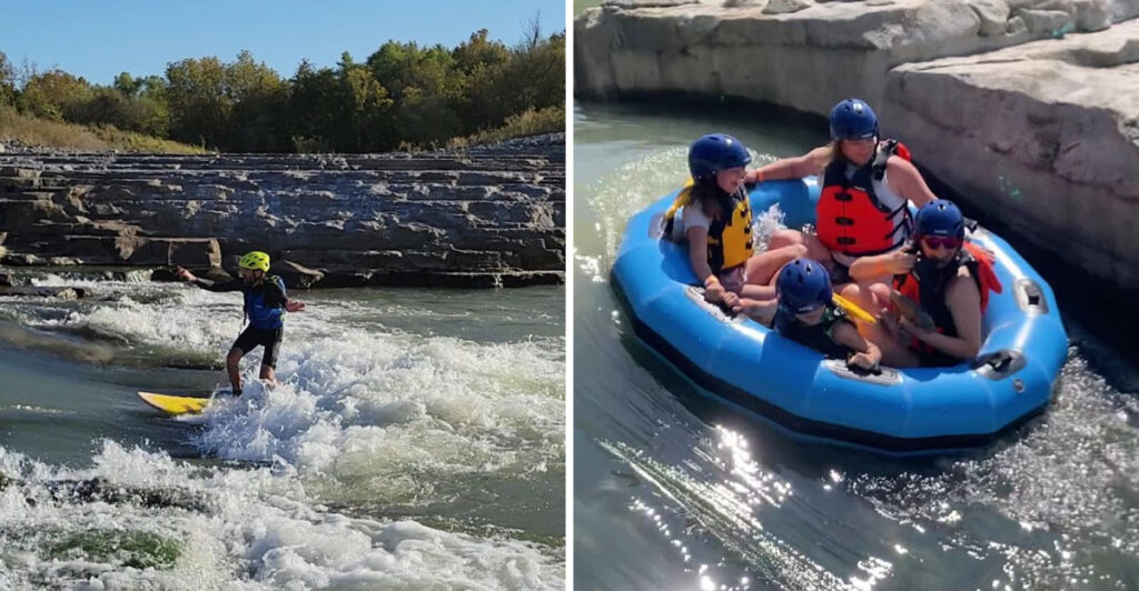 Tucked Away in the Oklahoma Forest Is a Whitewater Run With 8 Exciting Rapids and Endless Fun