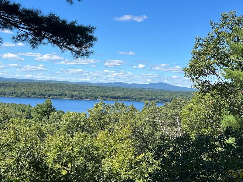 Views of Wachusett Reservoir and the Mountain Beyond