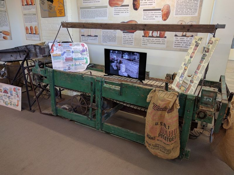 Virtual Reality Inside a Potato Field
