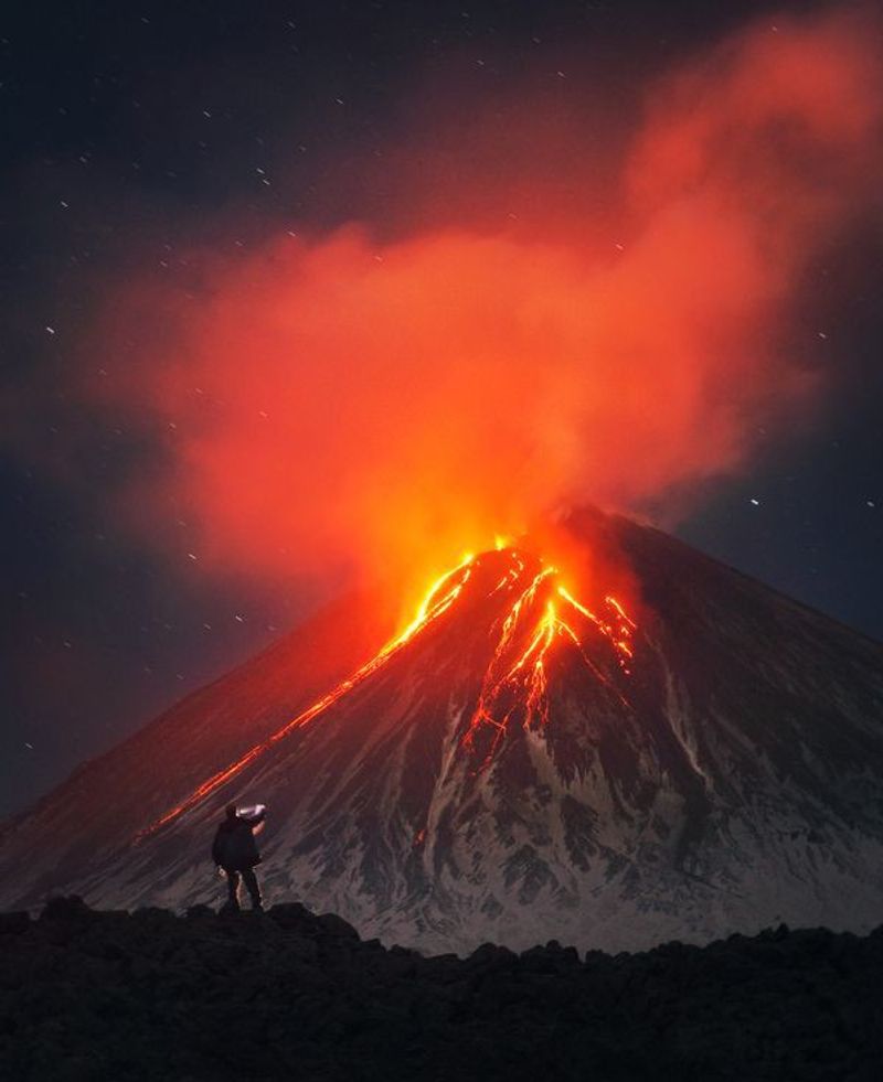 Volcanoes of Kamchatka, Russia