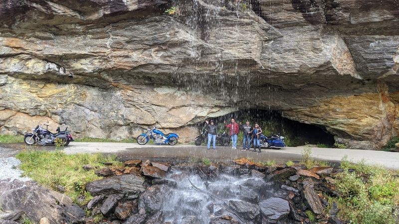 Walking Behind the Falls