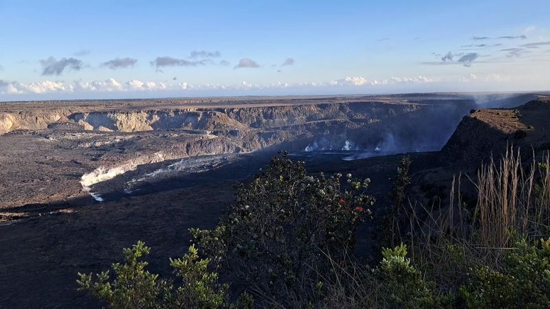 Watch Lava Flow Into the Ocean at Hawaiʻi Volcanoes National Park