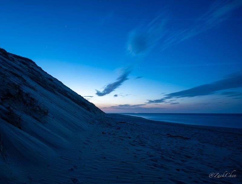 Watching the Sunrise From the Dune Top Watching the Sunrise From the Dune Top