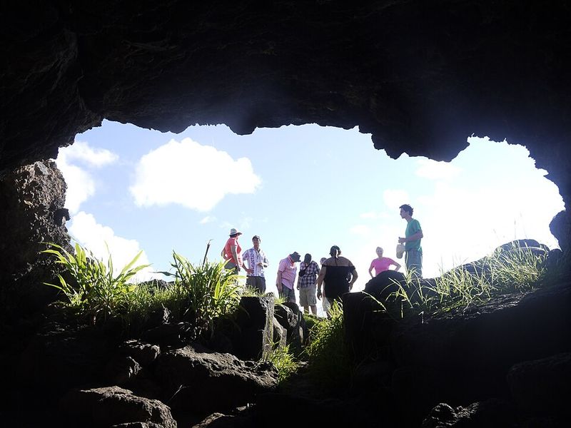Were There Secret Caves Used During Conflicts?