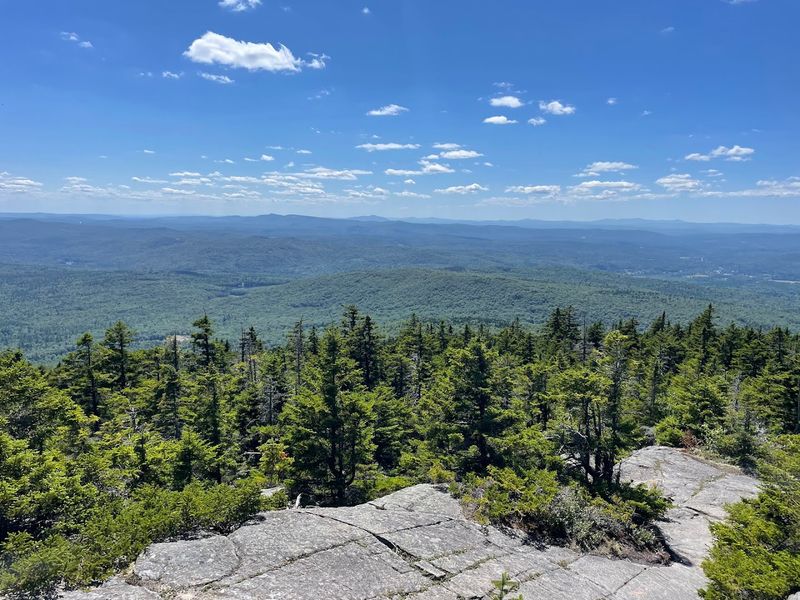 West Ridge Trail To Mount Cardigan, Orange, New Hampshire