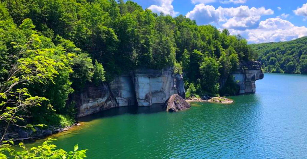 West Virginia’s Newest State Park Has Crystal-Clear Water, Towering Cliffs, and Some of the East’s Best Views