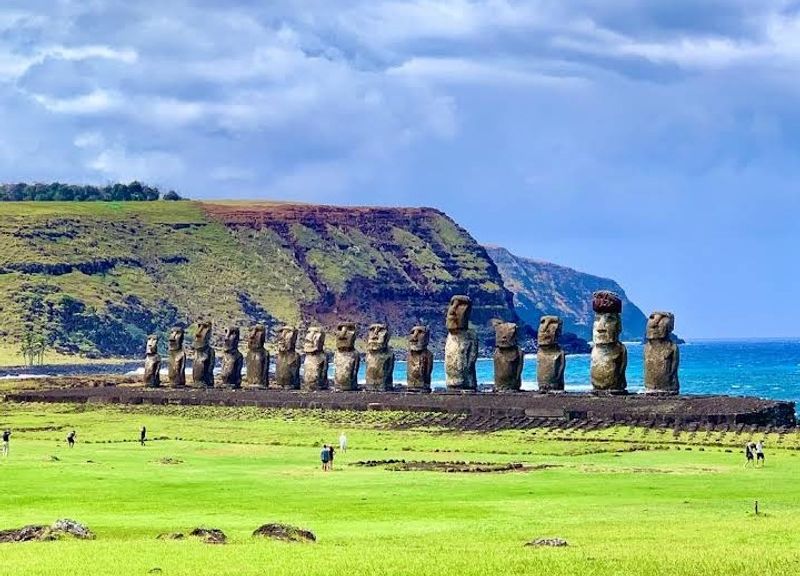 Why Do Some Moai Face Inland?