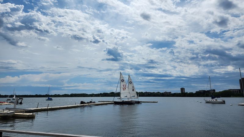 Wind Sports On Open Water