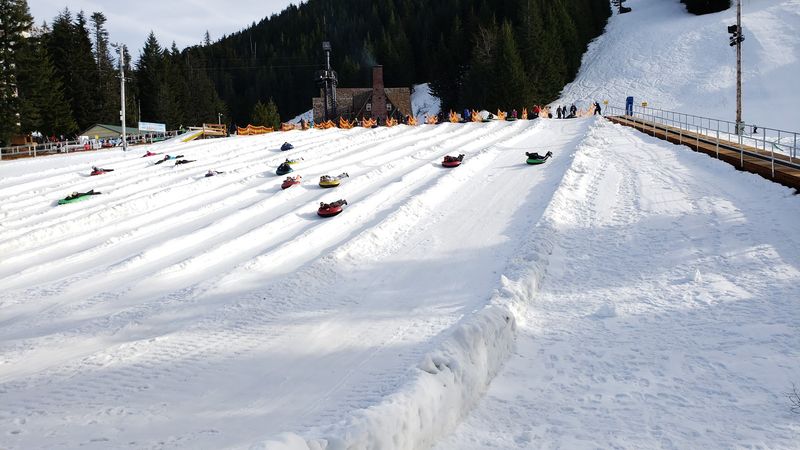 Winter Tubing That Draws Crowds from Across the Region Winter Tubing That Draws Crowds from Across the Region