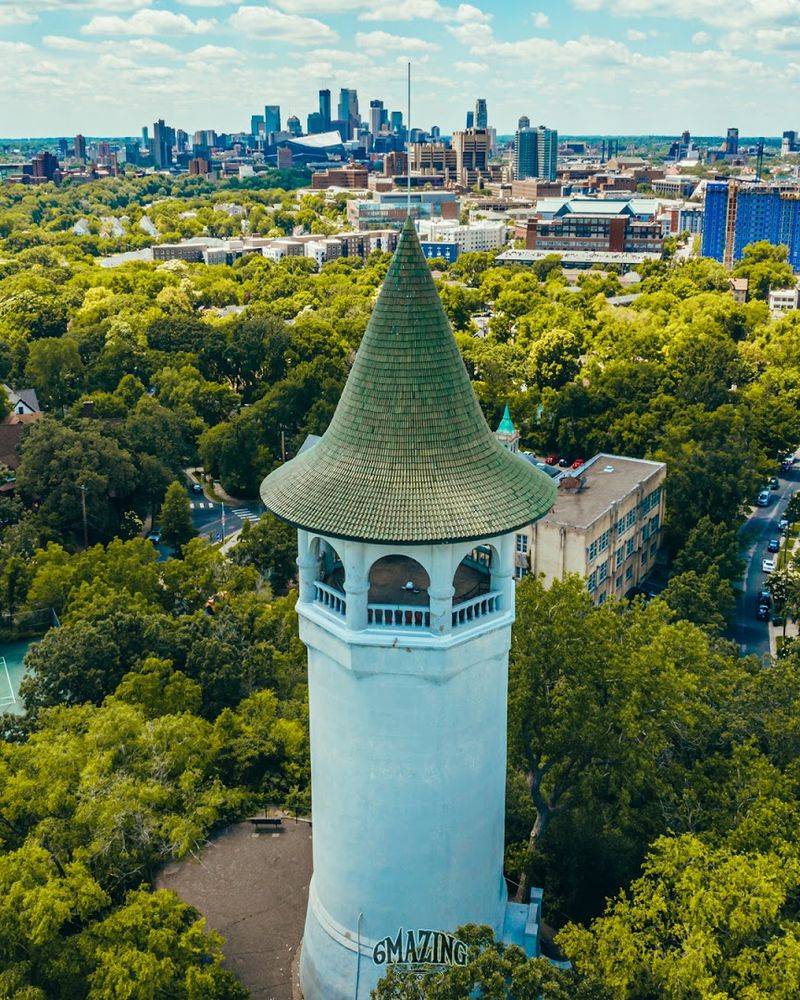 Witch's Hat Water Tower, Minneapolis Witch's Hat Water Tower, Minneapolis