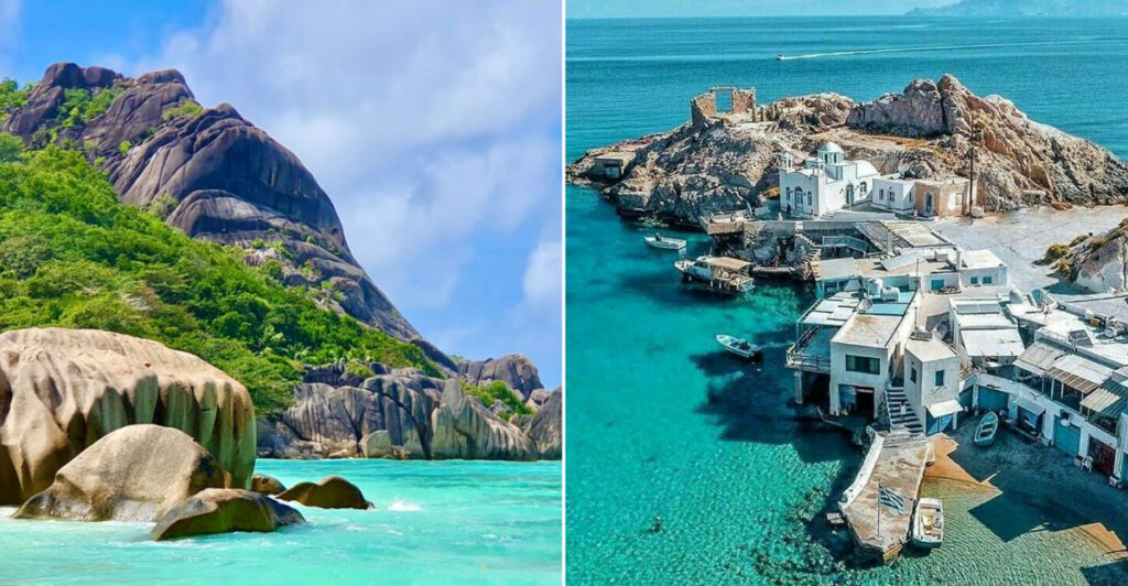 15 Dreamy Islands With Turquoise Coves, Cliff Villages, And Unreal Snorkeling