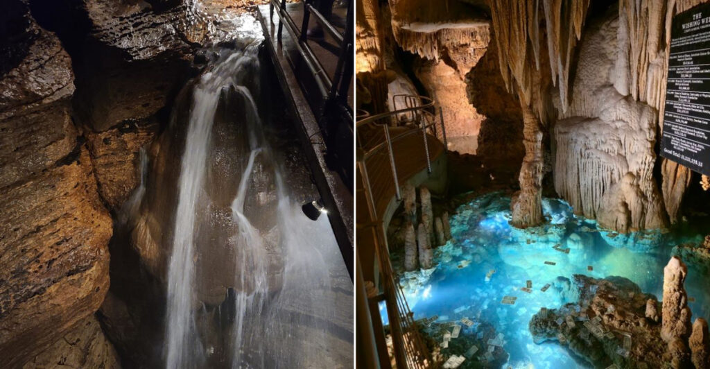 15 U.S. Caverns Filled With Waterfalls, Formations, And Hidden Passages