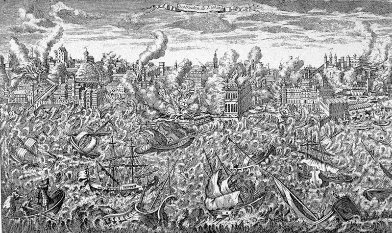 1755 Lisbon Earthquake, Portugal 1755 Lisbon Earthquake, Portugal