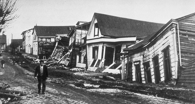 1960 Valdivia Great Chilean Earthquake, Chile 1960 Valdivia Great Chilean Earthquake, Chile