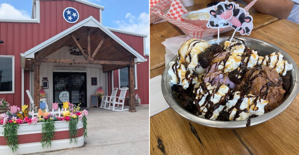 A California Dairy Family Moved Everything To Tennessee And Built This Creamery With More Than 100 Ice Cream Flavors
