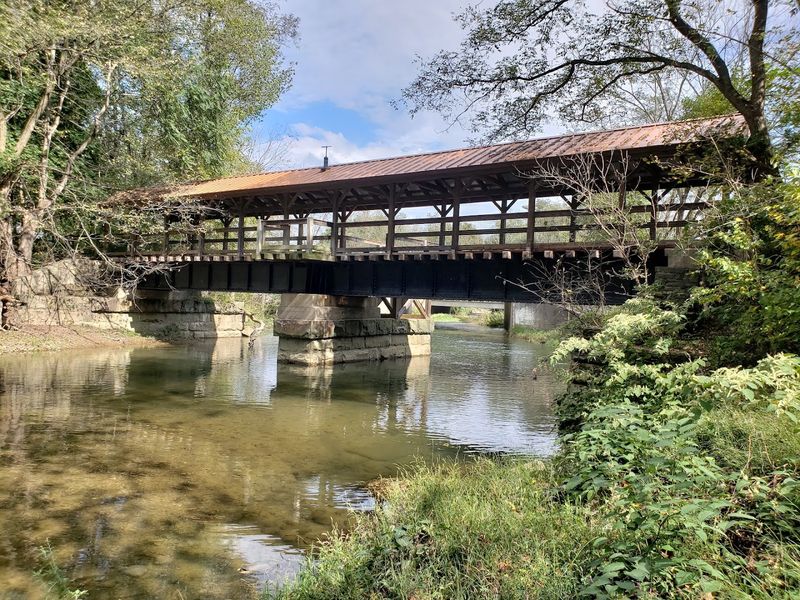 A Covered Bridge That Earns Its Photo Stop A Covered Bridge That Earns Its Photo Stop