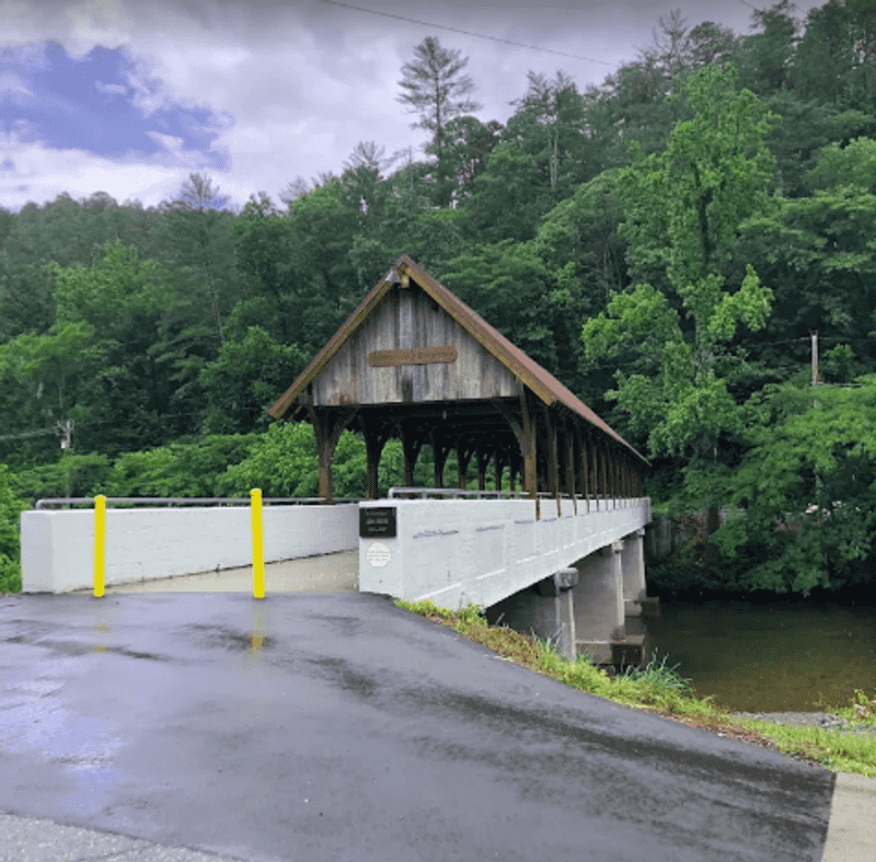 A Covered Bridge and Multiple Entry Points