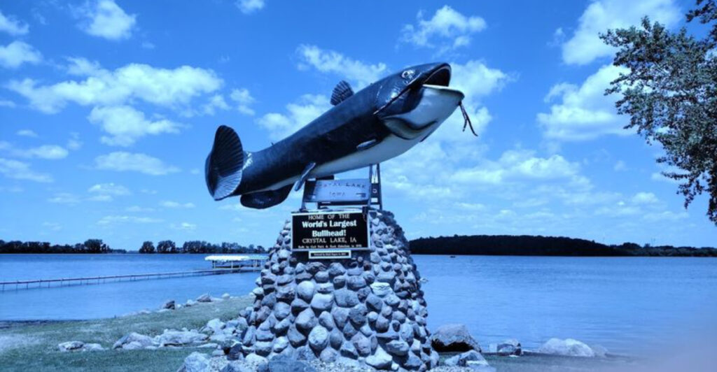 A Giant 12-Foot Bullhead Makes This Small Iowa Town Worth a Stop