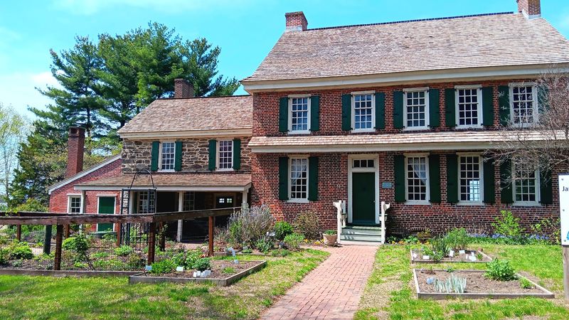 A Riverfront Manor Inside Red Bank Battlefield Park