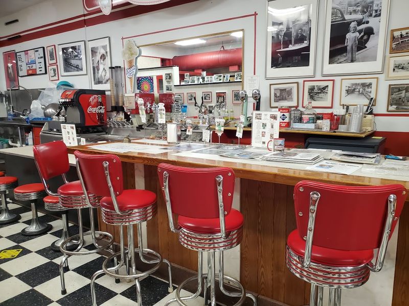 A Soda Fountain and Ice Cream Counter Worth the Stop Alone