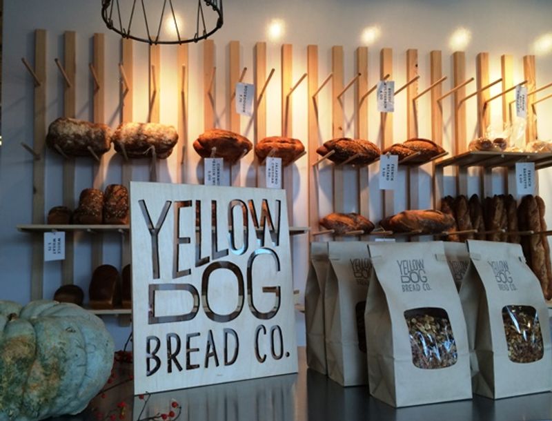 A Wall of Handmade Loaves