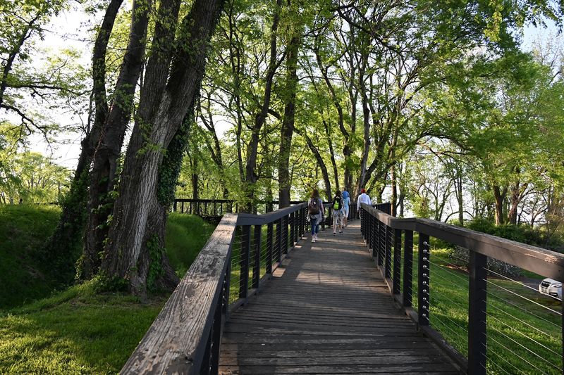A Wooded Trail Leads to Franklin's Surviving Civil War Trenches A Wooded Trail Leads to Franklin's Surviving Civil War Trenches