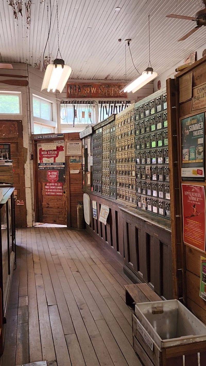 A Working Post Office Inside The Store A Working Post Office Inside The Store