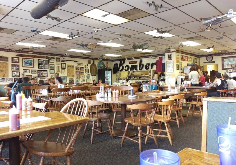 A ceiling full of conversation starters A ceiling full of conversation starters