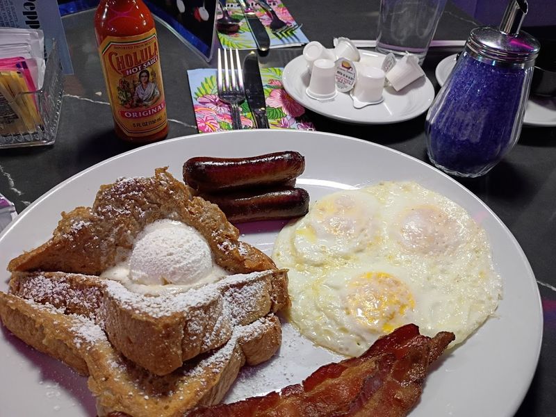 All-Day Breakfast on One of the World's Busiest Streets All-Day Breakfast on One of the World's Busiest Streets