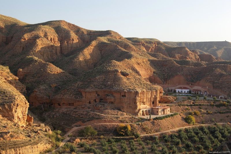 Almagruz Troglodytic Habitat, Purullena, Andalusia, Spain