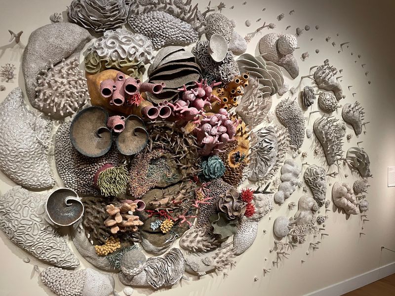 An Environmental Message Woven Through the Art An Environmental Message Woven Through the Art